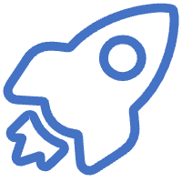 High-speed retrieval icon