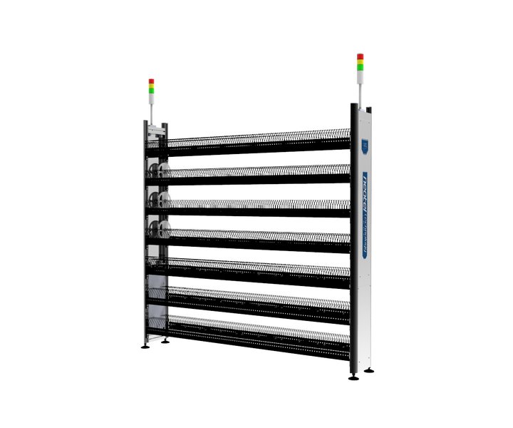 NEO LIGHT smart racking system with pick-to-light guidance